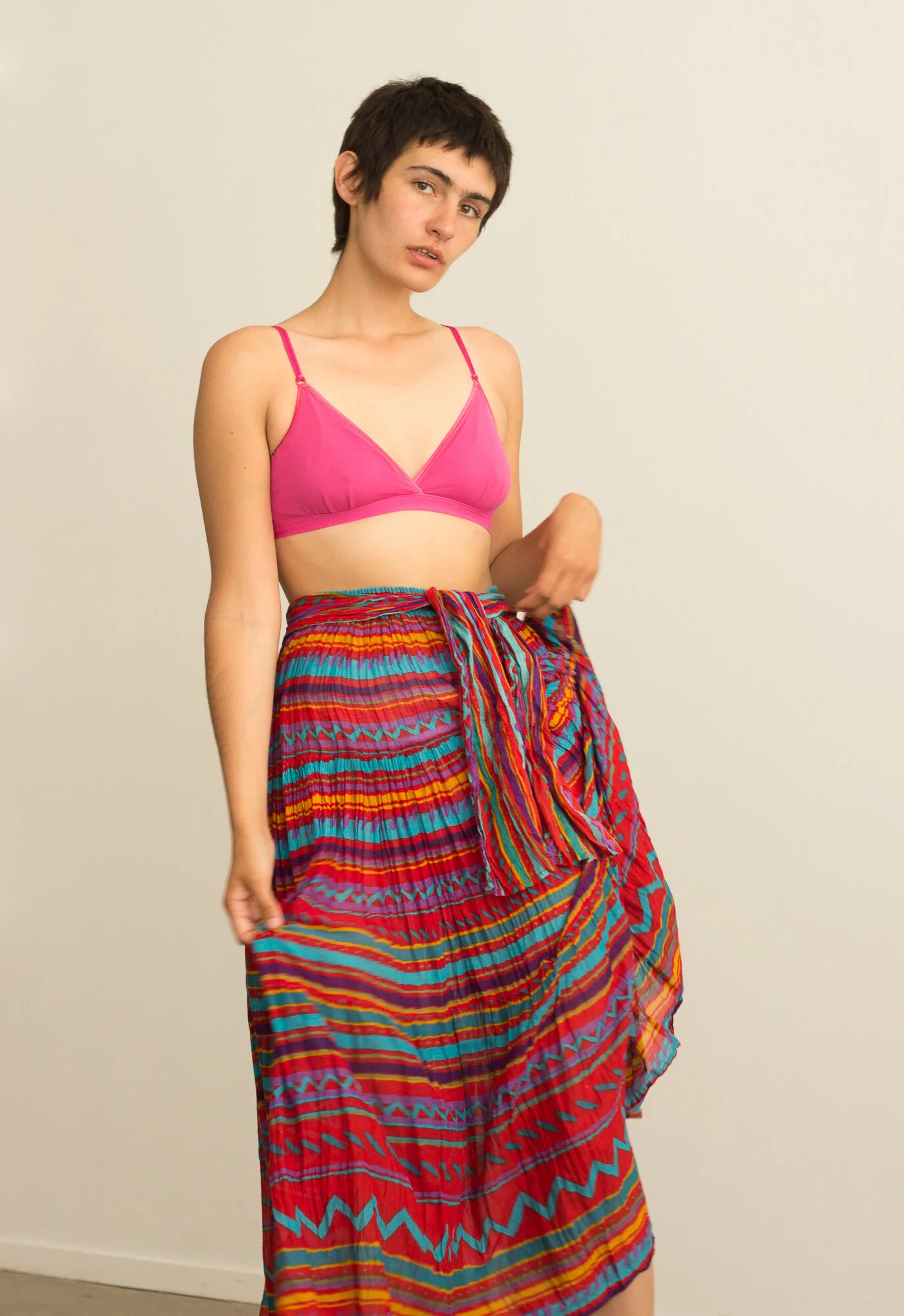 Peasant gauze skirt best sale